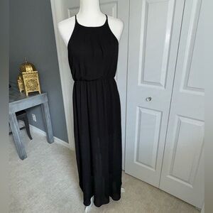 NWT Blue Rain (Francesca’s) | Women’s maxi dress | Size M | Black